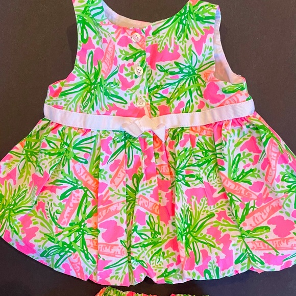 Lilly Pulitzer size 3-6 months Nibbles Easter bunny dress - Picture 3 of 3